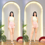 🔥爆款新品🔥高品质cut in款套装 上衣 ➕ 短裤 RM79 Only🌸 （原价 RM109 ）