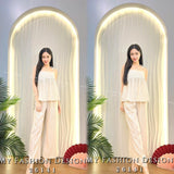 🔥爆款新品🔥高品质休闲条纹套装 上衣 ➕ 长裤 RM79 Only🌸