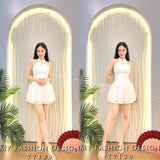 🔥爆款新品🔥高品质cut in款锦棉旗袍连体裤裙 RM109 Only🌸（1-Q4）