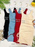 爆款新品🔥高品质棉质绑带连体裙 RM75 Only🌸 (1-K4）