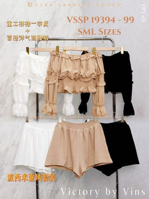 【补现货】🛍️爆款新品🛍️高品质波西米亚风套装 上衣 ➕ 裤子 RM39.90 Only🌸（原价 RM99）