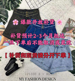 ⚠️补货preorder⚠️爆款新品🔥高品质高腰牛仔短裤 RM59 Only🌸