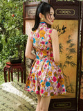 🔥MFD独家爆款🔥 高品质花布旗袍套装 上衣 ➕ 裤裙 RM119 Only🔥（1-B3）