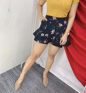 爆款新品🔥高品质花花高腰短裤 RM 55 ONLY 🌸(SH-B3)（SH-D4）