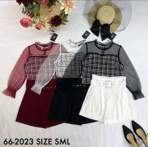 ‼️‼️独家爆款🔥高品质小香风套装 上衣➕裤子 RM 85