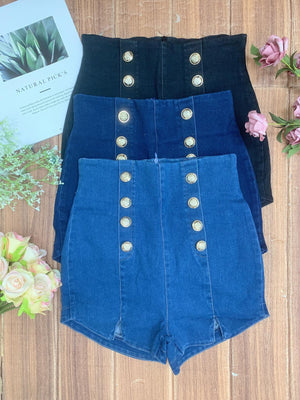 独家爆款🔥高品质英伦风牛仔高腰百搭短裤 RM 55 ONLY 🌸(1-R2)