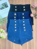 独家爆款🔥高品质英伦风牛仔高腰百搭短裤 RM 55 ONLY 🌸(1-R2)