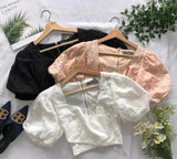 独家爆款 ❤️ 高品质桐花交叉上衣 RM55 ONLY🌸(1-R2)