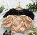 独家爆款 ❤️ 高品质桐花交叉上衣 RM55 ONLY🌸(1-R2)