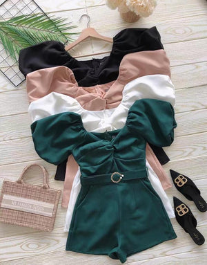 ‼️‼️爆款新品 ❤️ 高品质一字领连体裤 RM78 ONLY🌸