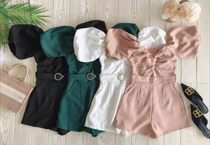 ‼️‼️爆款新品 ❤️ 高品质一字领连体裤 RM78 ONLY🌸