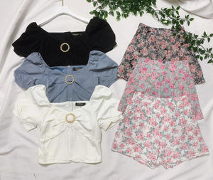 !! !!独家爆款🔥高品质气质花花套装 RM 89 ONLY ❤️