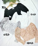 高品质宫廷袖蕾丝时装上衣 RM 55（DRESSUP）(1-R2)