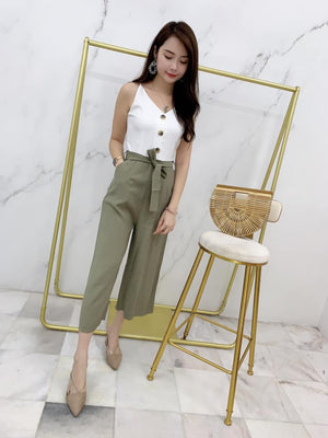 高品质拼色连体七分裤 Rm 69（Posh Code）（1-R2）