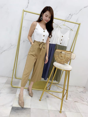 高品质拼色连体七分裤 Rm 69（Posh Code）（1-R2）