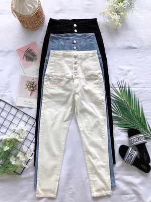 ‼️‼️独家爆款🔥高品质超高腰牛仔长裤 RM 69 ONLY 🌸