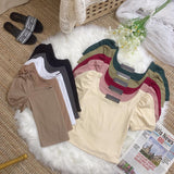 !! !!独家爆款🔥高品质四方领棉质百搭上衣 ❤️