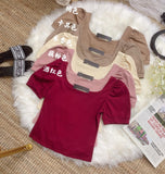 !! !!独家爆款🔥高品质四方领棉质百搭上衣 ❤️