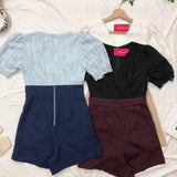 ‼️‼️独家爆款 💥 高品质气质桐花拼接连体裤 RM79 ONLY 🌸