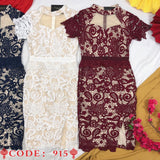 @@独家爆款❤️高品质气质水溶花连体裙 RM92 ONLY 🌸（1-N3）