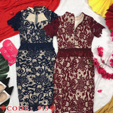 @@独家爆款❤️高品质气质水溶花连体裙 RM92 ONLY 🌸（1-N3）