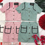 独家爆款❤️高品质小香风套装 上衣 ➕ 裤裙 RM89 Only 🌸（1-R2）