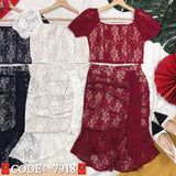 !! !!爆款新品❤️高品质气质蕾丝套装 上衣 ➕ 裙子 RM86 Only 🌸