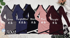 !! !!独家爆款❤️高品质气质交叉连体裙 RM75 Only（3-C3）