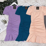 ‼️‼️独家爆款❤️高品质气质抽绳设计连体裙 RM75 Only 🌸（门市）