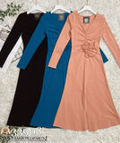 独家爆款❤️高品质气质抽绳连体裙 RM79 Only🌸 （3-B4）