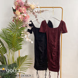 独家爆款❤️‍🔥 高品质棉质抽绳连体裙 RM75 Only🌸  （3-B4）(3-V3)