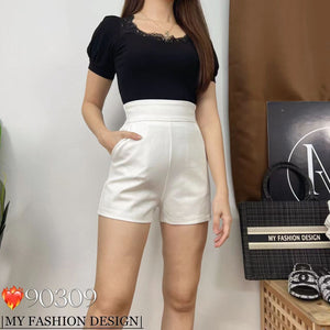 独家爆款 ❤️ 高品质高腰罗马短裤 RM62 Only🌸(Sh-D4)