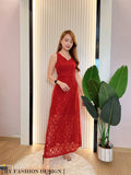 爆款新品❤️ 高品质气质蕾丝拼接长裙 RM79 Only🌸（门市）