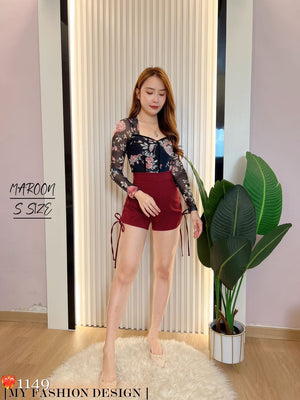 !! !!🔥黑卡独家爆款🔥高品质气质花花套装 上衣 ➕ 裤子 RM95 Only🌸