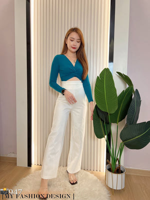 !! !!独家爆款❤️‍🔥 高品质棉质交叉款上衣 RM49 Only🌸(3-W2)