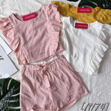 !! !! 爆款新品🔥 高品质气质桐花套装 上衣 ➕ 裤子 RM79 Only🌸