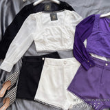 🔥黑卡独家爆款🔥 高品质气质雪纺拼接套装 上衣 ➕ 裤子 RM99 Only🌸(1-R2)