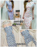 爆款新品🔥 高品质气质花花旗袍连体裙 RM79 Only🌸（1-P4）