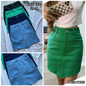 !! !! 爆款新品🔥高品质高腰牛仔裙 RM59 Only🌸（3-V2）