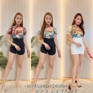 @@独家爆款🔥 高品质气质旗袍款上衣 RM65 Only🌸（1-G4）