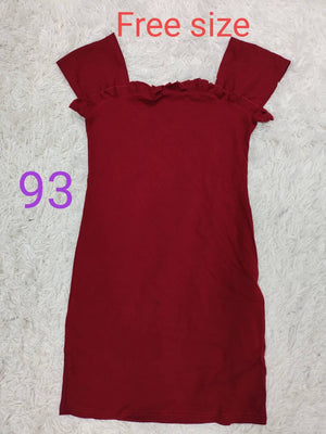 93.爽单连身裙 RM20