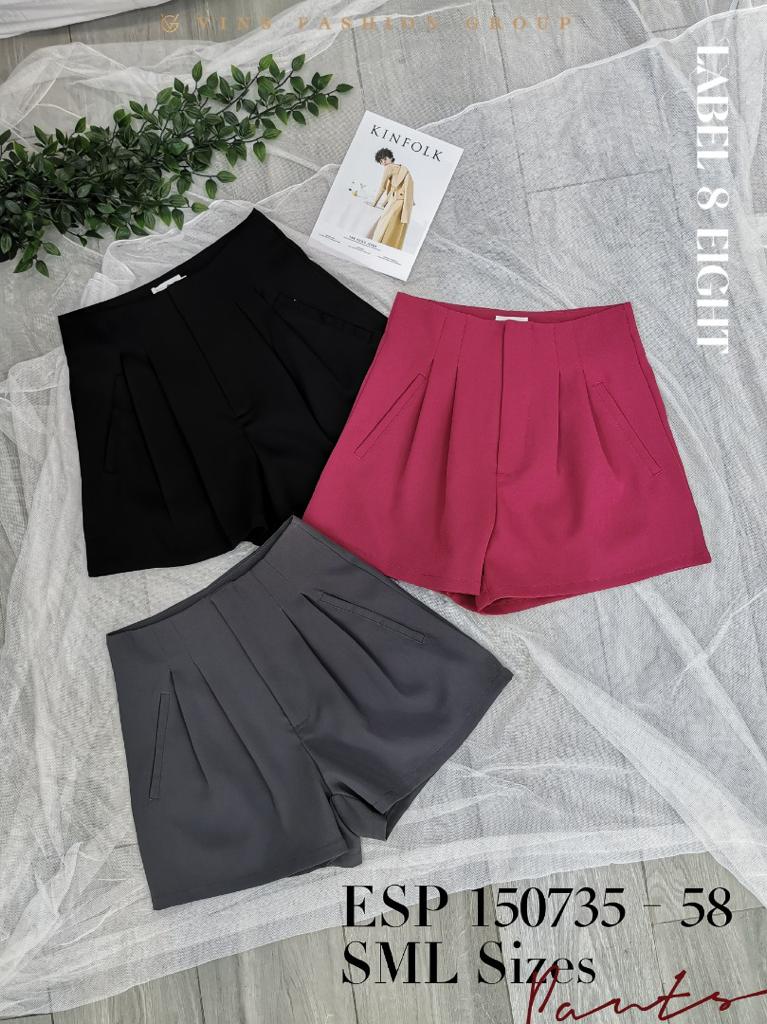 爆款新品❤️‍🔥 高品质高腰时装短裤 RM59 Only🌸(1-F2)