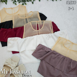 爆款新品❤️‍🔥 高品质气质款时装上衣 RM55 Only🌸（补现货）